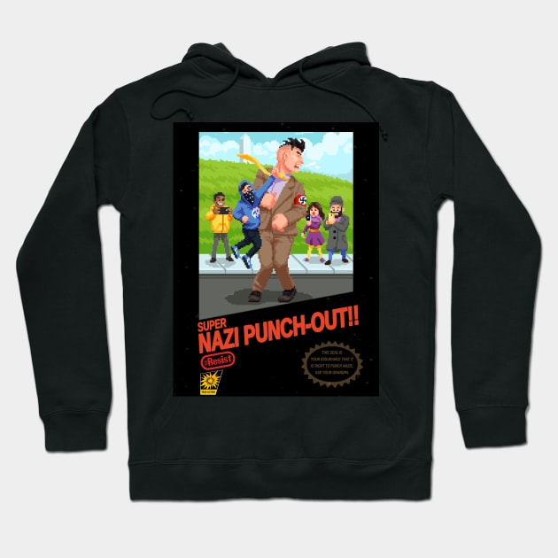 Super Nazi Punch-Out!! Hoodie by LiberTeased